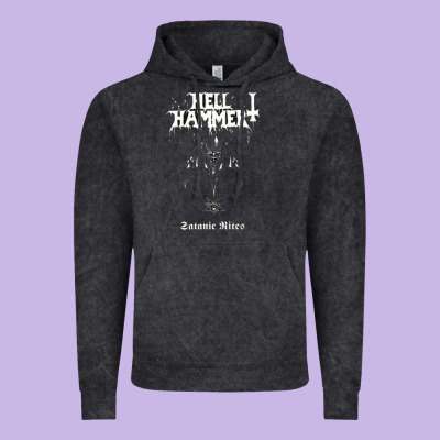 Hell Hammer Vintage Hoodie Designed By Artisfamous