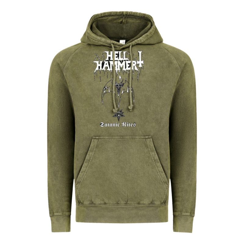 Hell Hammer Vintage Hoodie by artisFamous | Teevron
