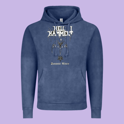 Hell Hammer Vintage Hoodie Designed By Artisfamous