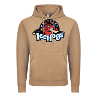 Vintage Coffee The Icehogs, Rockford Vintage Hoodie - artisFamous