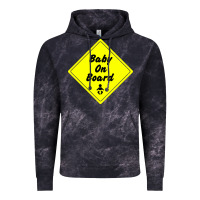 Cloud Black baby on board Vintage Hoodie - artisFamous