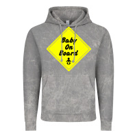 Cloud Rock baby on board Vintage Hoodie - artisFamous
