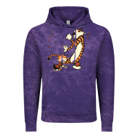 Cloud Purple calvin dance party Vintage Hoodie - artisFamous