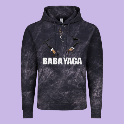 Baba Yaga Vintage Hoodie Designed By Artisfamous
