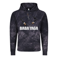 Cloud Black baba yaga Vintage Hoodie - artisFamous