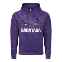 Cloud Purple baba yaga Vintage Hoodie - artisFamous