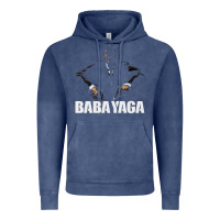 Vintage Denim baba yaga Vintage Hoodie - artisFamous