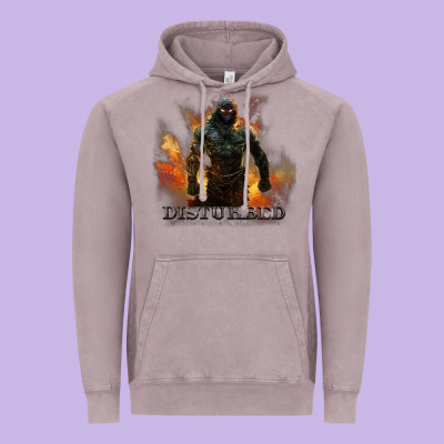 Disturbed 8 Vintage Hoodie Designed By Artisfamous