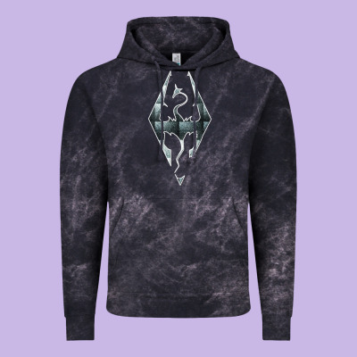 Skyrim Vintage Hoodie Designed By Artisfamous