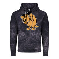 Cloud Black smile mumbly muttley dog Vintage Hoodie - artisFamous
