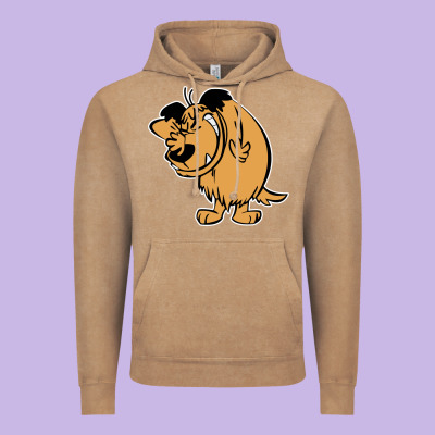 Smile Mumbly Muttley Dog Vintage Hoodie Designed By Artisfamous
