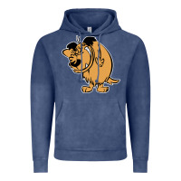 Vintage Denim smile mumbly muttley dog Vintage Hoodie - artisFamous