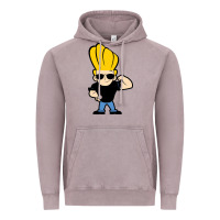 Johnny Bravo Chibi Vintage Hoodie | Teevron