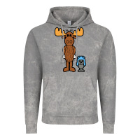 Cloud Rock rocky and bullwinkle Vintage Hoodie - artisFamous