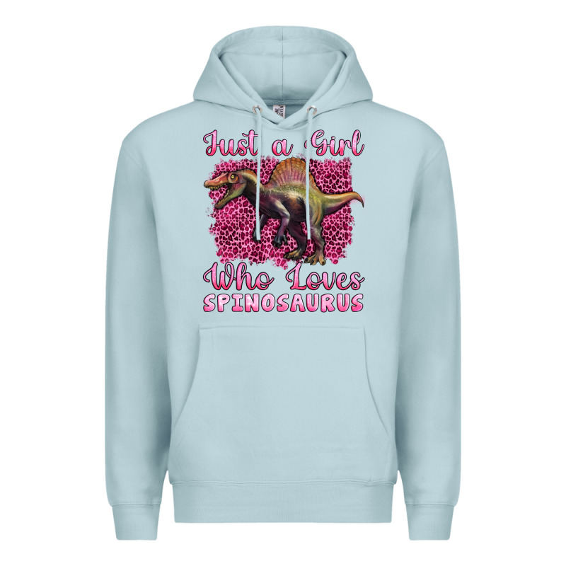 Just A Girl Who Loves Baby Spinosaurus Premium Hoodie by Artiststas | Teevron