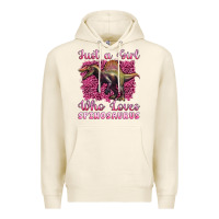 Tofu just a girl who loves baby spinosaurus Premium Hoodie - Artiststas