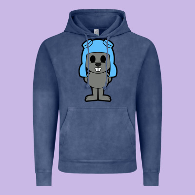 Rocky The Squirrel Vintage Hoodie Designed By Artisfamous