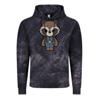 Cloud Black rocket racoon chibi Vintage Hoodie - artisFamous