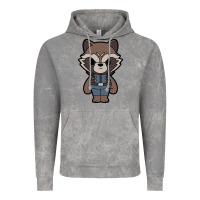 Cloud Rock rocket racoon chibi Vintage Hoodie - artisFamous