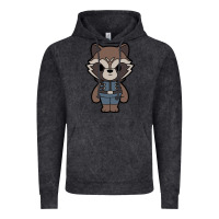 Vintage Black rocket racoon chibi Vintage Hoodie - artisFamous
