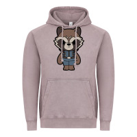 Vintage Zinc rocket racoon chibi Vintage Hoodie - artisFamous
