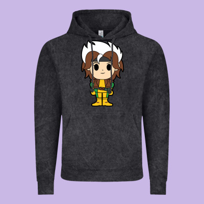 Rogue X Men Chibi Vintage Hoodie Designed By Artisfamous
