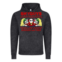 Vintage Black shy guys burger and fries Vintage Hoodie - artisFamous