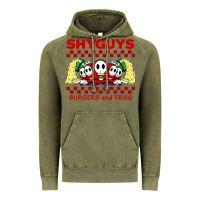 Vintage Olive shy guys burger and fries Vintage Hoodie - artisFamous