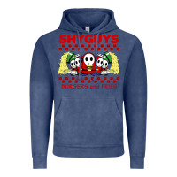 Vintage Denim shy guys burger and fries Vintage Hoodie - artisFamous