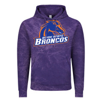 Cloud Purple Boise Design Vintage Hoodie - artisFamous