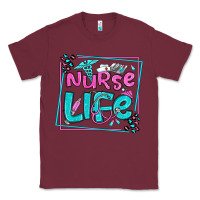 Burgundy nurse life olivia  (1) Classic Tee - OliviaCreatesArt