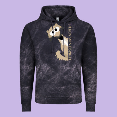 Silken Windsprite Classic Vintage Hoodie Designed By Artisfamous