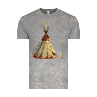 Cloud Rock teepe tipi Vintage Tee - FaDigitalArtStudio