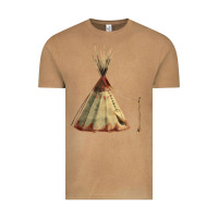Vintage Camel teepe tipi Vintage Tee - FaDigitalArtStudio