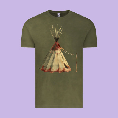 Teepe Tipi Vintage Tee Designed By Fadigitalartstudio