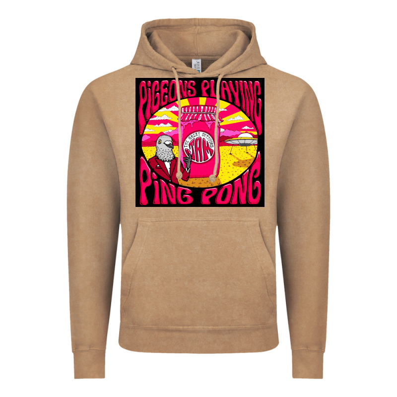 Best Pigeons Playing Ping Pong Music Vintage Hoodie by artisFamous | Teevron