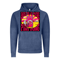 Vintage Denim Best Pigeons Playing Ping Pong Music Vintage Hoodie - artisFamous