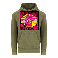 Vintage Olive Best Pigeons Playing Ping Pong Music Vintage Hoodie - artisFamous