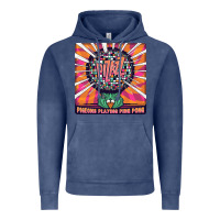 Vintage Denim Best Pigeons Playing Ping Pong Music Vintage Hoodie - artisFamous
