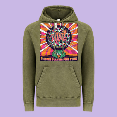 Best Pigeons Playing Ping Pong Music Vintage Hoodie Designed By Artisfamous