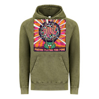 Vintage Olive Best Pigeons Playing Ping Pong Music Vintage Hoodie - artisFamous