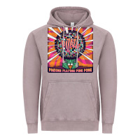 Vintage Zinc Best Pigeons Playing Ping Pong Music Vintage Hoodie - artisFamous