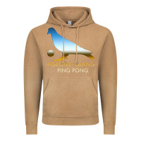 Vintage Camel Best Pigeons Playing Ping Pong Music Vintage Hoodie - artisFamous