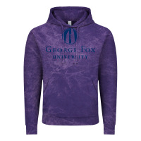 Cloud Purple George Fox College Design Vintage Hoodie - artisFamous