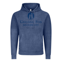 Vintage Denim George Fox College Design Vintage Hoodie - artisFamous