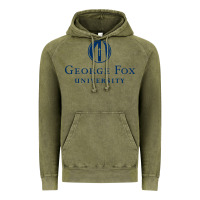 Vintage Olive George Fox College Design Vintage Hoodie - artisFamous