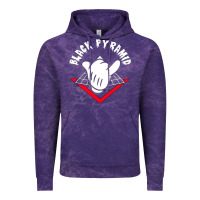 Cloud Purple black pyramid Vintage Hoodie - artisFamous