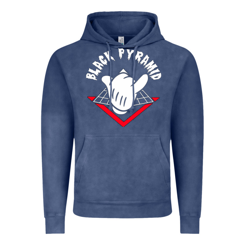 Black Pyramid Vintage Hoodie by artisFamous | Teevron