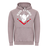 Vintage Zinc black pyramid Vintage Hoodie - artisFamous
