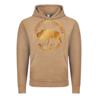 Vintage Coffee Buffalo Gold Native American - Bison Vintage Hoodie - artisFamous